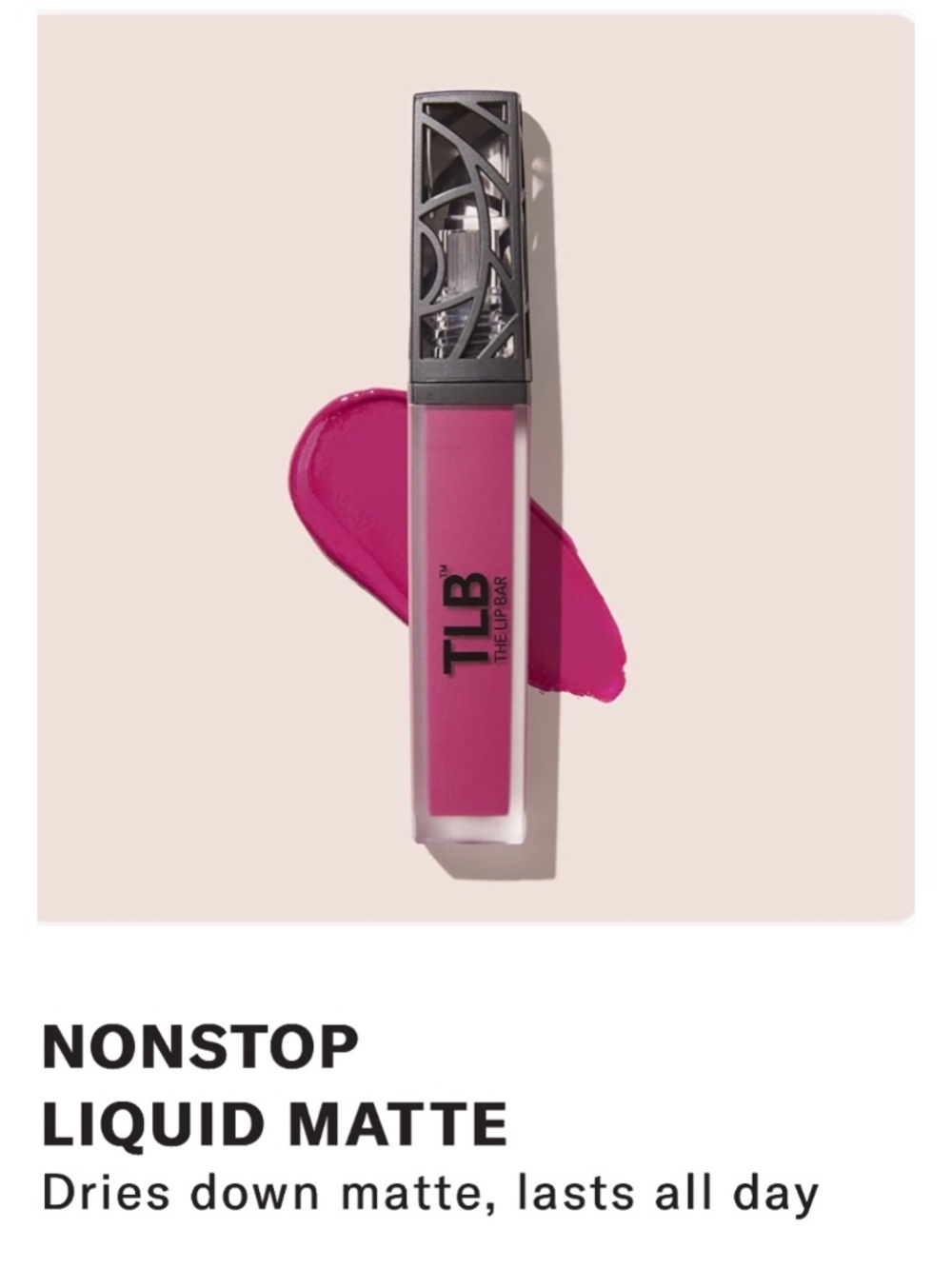 TLB The Lip Bar Non Stop  liquid Matte, Big Gretch, NWOT